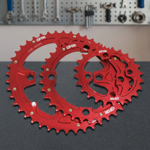 Juego completo de platos triples UFOR E3-03 42/33/24T 104 BCD AL7075 para kit de mejora duradero de bicicleta de montaña Pure Oval - Product Image 2