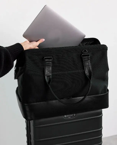 <span class=keywords><strong>Bolsa</strong></span> de lona plegable para deportes, para gimnasio, grande, de viaje, para pasar la noche, para fin de semana, de cuero, táctica, para <span class=keywords><strong>hombre</strong></span>, con compartimento para zapatos - Product Image 1