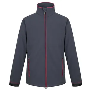 Logo personalizzato antivento impermeabile Sport Outdoor poliestere Fleece escursionismo giacca a vento pioggia tattica inverno caccia giacca Softshell