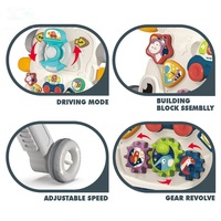 KSF trotteur pour bébé Offre Spéciale 6 en 1 marcheur d'activité jeu musical marcheur de poussette pour bébé avec roues et siège jouets pour enfants
