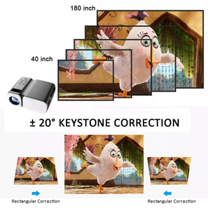 Projecteur de poche <span class=keywords><strong>mini</strong></span> portable vidéo domestique natif 720p, nouveau C11 Smart Wifi BT Type-c, projecteur de cinéma aérien - Product Image 4