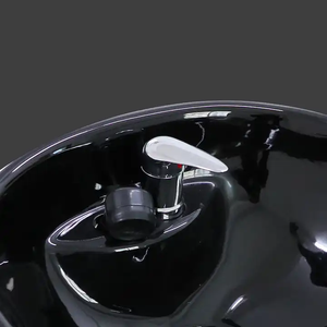 Cama de champú semirreclinable para peluquerías y peluquerías. Cama de champú con reposabrazos. Silla de champú. - Product Image 2