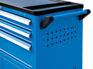 E318403-B Tốt Nhất Bán Kim Loại Thép Ngăn Kéo Hộp Công Cụ Con Lăn Công Cụ Xe Đẩy Tủ Điện Thoại Di Động Với Bánh Xe - Product Image 5