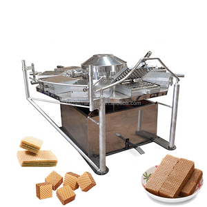 Machine de cuisson de gaufrettes semi-automatique machine à gaufrettes de fromage industriel - Product Image 2