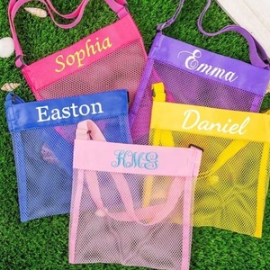 <span class=keywords><strong>Bolsa</strong></span> <span class=keywords><strong>de</strong></span> <span class=keywords><strong>Playa</strong></span> Infantil Moderna y Minimalista con Bordado, <span class=keywords><strong>Bolsa</strong></span> <span class=keywords><strong>de</strong></span> Almacenamiento Cuadrada Pequeña <span class=keywords><strong>de</strong></span> 25x27cm, Flexible y Práctica <span class=keywords><strong>para</strong></span> Viajes - Product Image 3