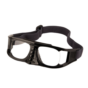 Gafas de Baloncesto con Montura Completa, Lentes de Policarbonato, Ajustables, Antivaho, para Hombre - Product Image 1