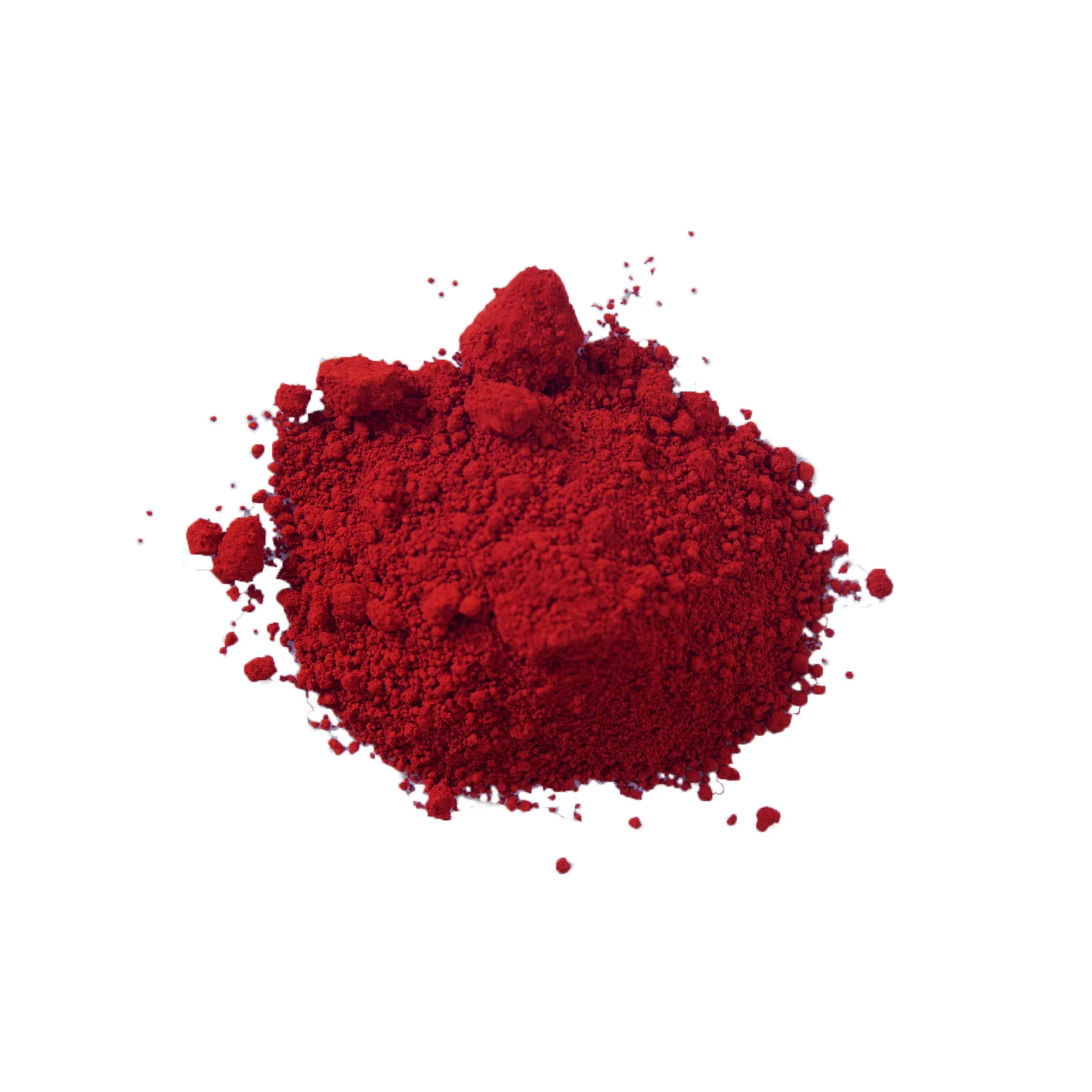 Pigment en oxyde de fer rouge pour ciment, prix bas sur le marché de 25kg, 50g