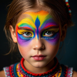 Kit de <span class=keywords><strong>peinture</strong></span> pour le visage pour fête de Noël pour enfants, non toxique et sûr, <span class=keywords><strong>peinture</strong></span> corporelle à base d'eau, fournitures de <span class=keywords><strong>peinture</strong></span> corporelle, couleur personnalisée, marque <span class=keywords><strong>MS</strong></span> - Product Image 1