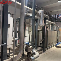 Usine de séparation d'air cryogénique NUZHUO, ligne de production d'oxygène liquide, d'azote et d'argon, processus de séparation d'argon, d'oxygène et d'azote