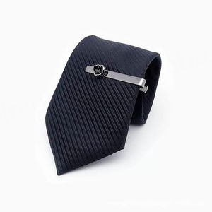 Clips de Corbata con Diseño de Rosa al por Mayor, Accesorios de Moda para Camisas de Traje para Hombre, Pin de Corbata, Joyería de Moda para Traje Formal, Juego de Regalo - Product Image 4