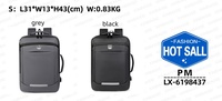 Mochila de Color Sólido Simple y Moderna, Expandible, Personalizable, de Gran Capacidad, para Computadora, para Viajes Cortos