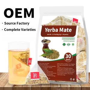 Té Adelgazante de Marca Privada, Té Detox <span class=keywords><strong>para</strong></span> un Vientre Plano, Yerba <span class=keywords><strong>Mate</strong></span> con <span class=keywords><strong>Hierbas</strong></span> Naturales, 30 Bolsitas de Té <span class=keywords><strong>para</strong></span> Aumentar la Energía - Product Image 2