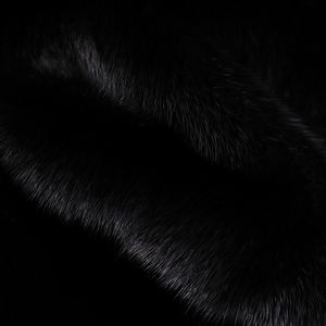 OEM personalizzato etichetta corta <span class=keywords><strong>pelliccia</strong></span> di visone nero per le donne girocollo e metallo bottone decorazione antivento giacca invernale - Product Image 6