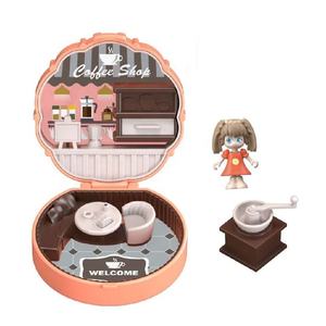 2025 New Arrival Pretend Play <b>Mini</b> Scene Pocket Toy Kids Fun Cartoon Surprise Blind Box Toy for Girls Handbag <b>Backpack</b> Play Gift - Product Image 3