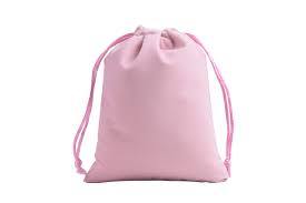 Sac à cordon en velours imprimé avec logo personnalisé pochette d'emballage de chaussure cadeau pour grands cheveux rose sac à cordon en velours pour shopping - Product Image 2