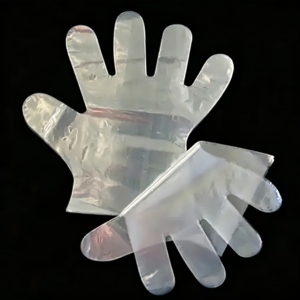 Cape de coiffeur jetable personnalisée avec logo, imperméable, en plastique, pour la coloration des cheveux - Product Image 5
