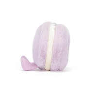 Peluche Jelly Cat Mignonne Violette, Jouets en Peluche Amuseables May Macaron, Série Amuseables, Jouets Doux, Poupées Alimentaires, Cadeau Parfait pour Anniversaire