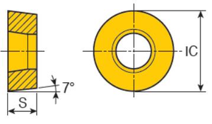 Rcmt1606 tungsten <span class=keywords><strong>carbide</strong></span> chèn chuyển công cụ cho thép không gỉ Titanium <span class=keywords><strong>Carbide</strong></span> - Product Image 3