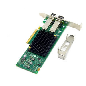 Emulex LPe32002 FC Dual-Port HBA PCIe 3,0 X8 32Gb Gen 6 Adaptador de canal de fibra Tarjeta enchufable para servidores Cables de fibra óptica 1 año - Product Image 1