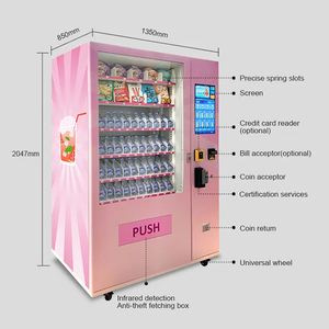 Đức tiêu chuẩn tùy chỉnh kết hợp uống Máy bán hàng tự động cho thực phẩm và đồ uống nước máy bán hàng tự động với xác minh tuổi - Product Image 4