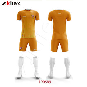 เสื้อฟุตบอลชุดทีมฟุตบอลเสื้อฟุตบอลพิมพ์ลายซับลิเมชันออกแบบได้ตามต้องการ - Product Image 5