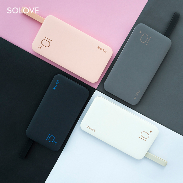 Portable Charger 10000 Mah Powerbank Portable External Slim Power Bank