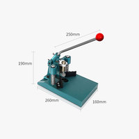 Machine manuelle de coin rond en gros d'usine, coupe de coin rond pour papier/plastique/aluminium/métal