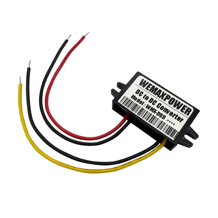 Régulateur de tension de bus led étanche 12v à 5v cc 15w, convertisseur abaisseur 3a 12v à 5v