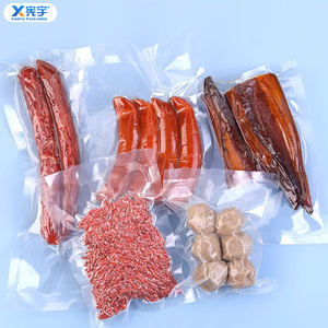 Sacs sous vide transparents en PE <span class=keywords><strong>de</strong></span> qualité alimentaire, sacs d'emballage en polyéthylène laminé pour saucisses, bacon, fromage, steak surgelés - Product Image 5