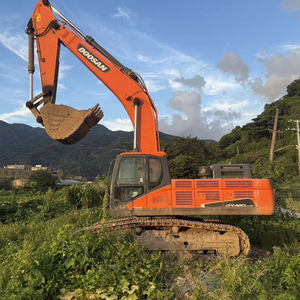 Excavatrice sur chenilles d'occasion Doosan DX420LC-9C de 42 tonnes, modèle 2021, machines de construction, exploitation minière, travaux de terrassement lourds, boîte de vitesses de moteur haute performance, PLC - Product Image 2