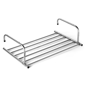 Stendibiancheria Telescopico Pieghevole in Acciaio Inox Rinforzato Stile YOTO Douyin <span class=keywords><strong>per</strong></span> Davanzali e Balconi - Product Image 1