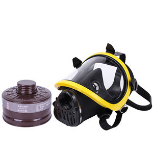 अग्नि सुरक्षा और रासायनिक वातावरण FM-302A लिए स्तंभ पूर्ण चेहरा गैस मास्क - Product Image 6