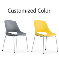 Meilleure vente chaise de salle de réunion exécutive tabouret en plastique réglable en acier pour réception bureau cuisine salle à manger extérieure chaise de bureau