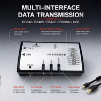 Convertisseur de périphérique serveur série industriel RS232 RS485 vers Ethernet, passerelle Modbus TCP/IP pour accès à distance au moniteur PLC
