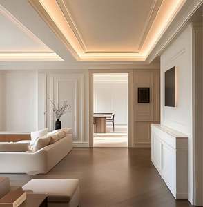 Panneau mural de décoration de style français avec moulures, panneau mural intérieur écologique, panneau mural décoratif à installation rapide - Product Image 3