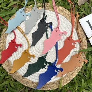 Wholesale PU Leather PU Leather Bahrain Map Bag Pendant Bag for Hanging Jewelry Accessories