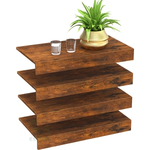 Brown Wooden <b>Storage</b> Rack Cover Dustproof Water Resistant Shield for Basement Retail Display - Product Image 1