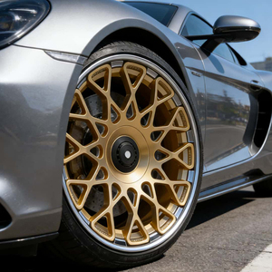 Jantes en aluminium forgé sur mesure à 3 pièces, multi-rayons creux, rivetées, à large bord, pour Mustang 718 GR86 Model Y M3 <span class=keywords><strong>Alpine</strong></span> <span class=keywords><strong>A110</strong></span> - Product Image 3