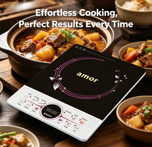 Placa de Inducción Portátil Ultrafina con Múltiples Modos de Cocción, Compacta y Energéticamente Eficiente para Cocinas Pequeñas - Product Image 4