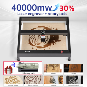 Compatible avec les machines de marquage laser rouge LightBurn D4 2W, machine de gravure laser double, laser à fibre pour métaux et non-métaux - Product Image 1