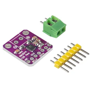 Max98357 Audio Board Filterles I2S 3W Class D Amplifier Breakout Interface Dac Decoder Module for Raspberry Pi Esp32