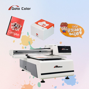 เครื่องพิมพ์อิงค์เจ็ทยูวี6090อัตโนมัติฉลากคริสตัลเตียงแบนหัวพิมพ์ I3200เครื่องพิมพ์ Epson พิมพ์ A1ราคาไม่แพง - Product Image 5