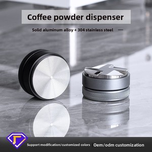 เครื่องกดผงกาแฟแบบแรงโน้มถ่วง 3 ใบพัด ฐานแบน ปรับความสูงได้ ทำจากสแตนเลส ขนาด 58 มม. สไตล์อิตาลี - Product Image 1