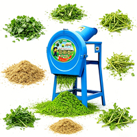 Broyeur de Résidus Agricoles 1kW 220V pour les Agriculteurs Béninois – Coupe les Épis de Maïs et les Coques d'Arachides pour l'Alimentation Animale – 100 kg/h CE