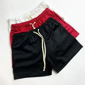 2023 Hot Selling New 90% Polyester Gym Basketball Comfortable Breathable Colorful Customized Logo Net Men's Shorts