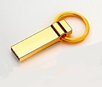 Vente en gros Mini métal clé USB 3.0 64 Go 32 Go porte-clés anneau clé USB 8 Go 16 Go Mini clé USB 3.0 clé USB avec logo personnalisé