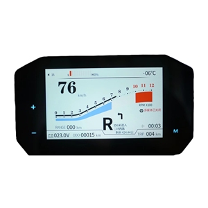 5 inch <span class=keywords><strong>TFT</strong></span> xe máy hiển thị tùy chỉnh giao diện người dùng hỗ trợ có thể hoặc một dòng với pin lithium - Product Image 4