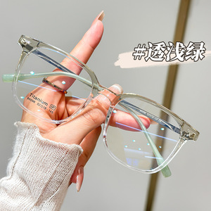 Gafas de Vista Cuadradas para Mujer Danyang 86096, Montura Completa Transparente de Titanio Puro, Ligeras, para Visión de Cerca - Product Image 5