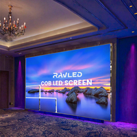 Panneau d'affichage LED COB P0.9 P1.2 P1.5 P1.8 pour salle de conférence, hall d'entreprise, mur vidéo intérieur 4K Ultra HD sans soudure, personnalisé OEM ODM