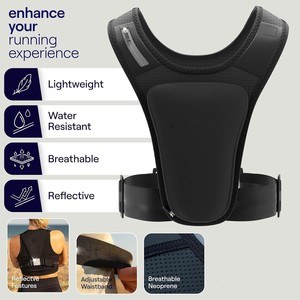 Verstellbarer Gürtel Sport Handy Zubehör Modische wasserdichte reflektierende Lauf weste Tasche Touchscreen Telefon Jogging tasche - Product Image 2